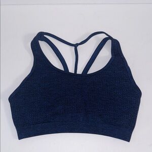 Cotton On Body Blue Black Sports Padded Bra Women’s Size S